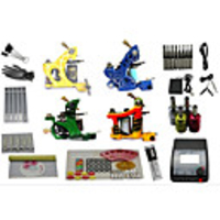 4 Guns Vervollständigen Keine Ink Tattoo Kit