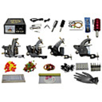 4 Guns Vervollständigen Keine Ink Tattoo Kit