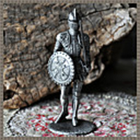 4 "H European Style Warrior Metal Sammler
