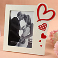 4 "H Moderne Art-weiße Bilderrahmen