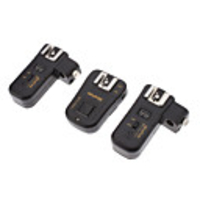 4-in-1 2, 4 GHz Wireless Remote Flash Trigger mit Regenschirm-Halter für Nikon SLR Set