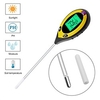 4 in 1 digital ph ph meter ph tester boden wasser feuchtigkeitstest meter kit temperatur sonnenlicht tester für die Aussaat von Gartenpflanzen Lightinthebox