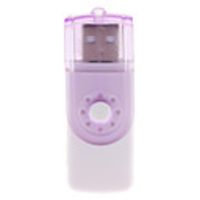 4-in-1 gedreht USB 2.0 Card Reader für MS/M2/SD/MicroSD Karte