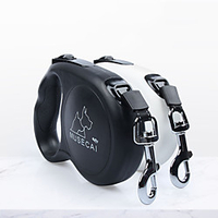 4 in 1 Hundeleine einziehbare Hundeleine Hundeleine mit abnehmbarer Taschenlampe / schützende Bungee-Leine / Magic Box Spender Kotbeutel für kleine mittelgroße Hunde Lightinthebox