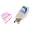 4-in-1 USB 2.0 Memory Card Reader (Lila / Gelb / Grün / Orange)