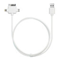 4 in 1 USB Sync Daten Kabel Ladekabel für iPhone / iPad / iPod / Samsung Handy / Samsung Tablet (100cm)