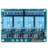 4-Kanal-5V Relaismodul Schwarz und Blau