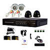 4-Kanal-One-Touch Online CCTV DVR-System (4-Kanal-D1 Recording,  Kamera mit Sony CCD)