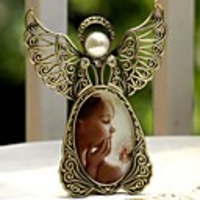 4 "Moderne europäische Art-Perlen-Metall-Bilderrahmen