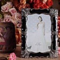 4 "Moderne europäische Art-Perlen-Metall-Bilderrahmen