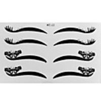 4 Paar Eyeliner Sticker mit Strass Make-up