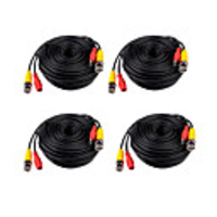 4 PCS 30 Meter (oder 99 Fuß) BNC Video and Power 12V DC Integrated Cable