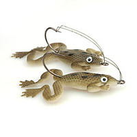 4 pcs Angelköder Frosch Schwimmend Bass Forelle Pike Seefischerei Spinn Fischen im Süßwasser / Barschangeln / Spinnfischen / Angeln Allgemein Lightinthebox