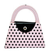 4 PCS Pink Dots Handtasche Muster Nagelknipser Maniküre-Set
