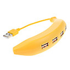 4-Port Banana USB 2.0 High Speed Hub
