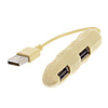 4-Port Mini Peanut USB 2.0 High Speed Hub