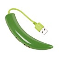 4-Port Supermam High Speed USB 2.0 Hub (Grün,  Rot,  Pfeffer)