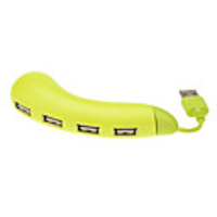 4 Port USB 2.0 High-Speed-Auberginen-Shaped HUB