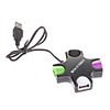 4 Port USB 2.0 High Speed kreuzförmigen HUB