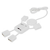 4 Port USB 2.0 High Speed Roboter Shaped HUB
