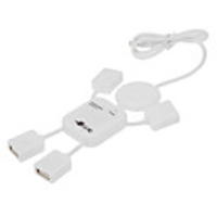4 Port USB 2.0 High Speed Roboter Shaped HUB