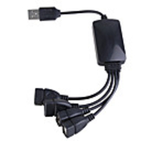 4-Port USB 2.0 Mini-Hub