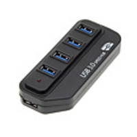 4-Port USB 3.0 Hub Super Speed bis zu 5 GB / S