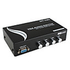 4 port vga audio converter Schaltkasten 0.15m