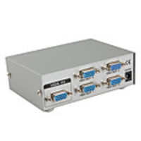 4-Port VGA-Splitter 150MHz 1 pc zu 4 Monitore video splitter box 0.12m