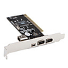 4 Ports Firewire IEEE 1394 PCI Karte 4/6 Pin für MP3-PDA