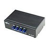 4 Ports Switch Video Audio Switch Box