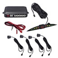 4 Sensor-Auto-Parken-Sensor-Auto-Reverse-Backup-Radar-Detektor-System mit Display-Entfernung