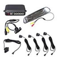 4 Sensor-Auto-Parken-Sensor-Kamera mit Auto-Reverse-Spiegel-Monitor-Anzeige