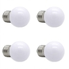 4 Stück 1 W LED Kugelbirnen 90-120 lm E26 / E27 G45 12 LED-Perlen SMD 2835 Dekorativ Warmes Weiß Natürliches Weiß Weiß 220-240 V Lightinthebox