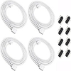 4 Stück 2St Streifenlicht-Zubehör LED-Streifen-Verlängerungsleitung ABS PC Zubehör für RGB LED Streifenlicht für LED-Streifenlicht Lightinthebox