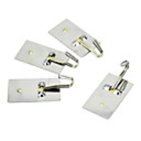 4 Stück Edelstahl-Haken