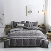 4 Stück moderne Bettwäsche Set Super King Size Bettwäsche Reaktivdruck Bettbezug Set Geometrie einfachen Stil Home Bett Set Flachbetttuch Lightinthebox