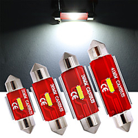 4 stücke c5w girlande 36mm 31mm 39mm 41mm led lampen canbus 1860 smd weiße lampe für auto auto innen externe kuppel kofferraum kennzeichenbeleuchtung
