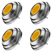 4 stücke g4 super helles ufo regenschirmförmiges downlight führte g4 licht mini maisbirne dc12v cob led high power tube 25x18mm Lightinthebox