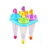 4 Tassen Assorted Colored Umbrella Form Popcicle Formen Tablett,  Food Safe PP,  zufällige Farbe
