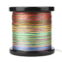 4 Träger 100% pe geflochtene Angelschnur 300m/600m/1200m (Regenbogen)