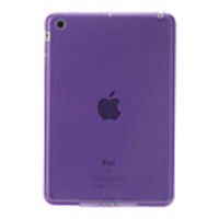 4 Zubehör Lila Clip-on-Gummi-Kasten-Schutz-Headset Stylus für iPad mini