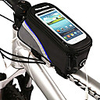 4, 2-Zoll-Fahrrad-Fronttasche mit transparentem PVC Touchable Handy-Schirm