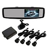 4, 3-Zoll-Hot Universal Video-Parken-Sensor Car System Touch-Screen-Taste Control.Two Video-Eingang
