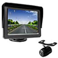 4, 3-Zoll-TFT-LCD Auto Rückfahrkamera Monitor mit Standfuß Rückfahrkamera