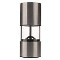4, 8 "Edelstahl Acryl Manuelle Pfeffer Spice Salzmühle Grinder