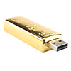 4GB Gold Bar USB 2.0 Flash Drive