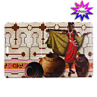 4GB Karte Stil USB-Flash-Laufwerk (braun)