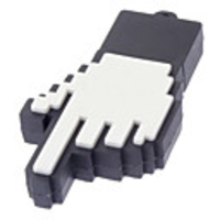 4GB kühler Finger-Geste USB-Flash-Laufwerke