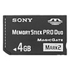 4GB Memory Stick PRO Duo-Speicherkarte und Adapter